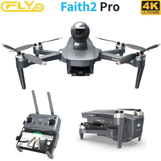 CFLY Faith 2 Pro Drone 4K Profesional 3-Axis Gimbal 5G WIFI FPV GPS RC Quadcopter With Camera 540° Obstacle Avoidance Helicopter